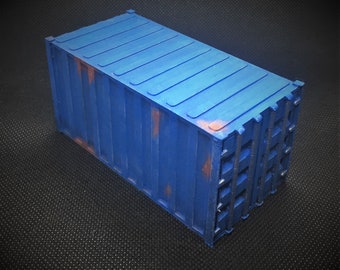 3D Printed Shipping Container, Scatter Terrain, Wargaming Terrain, Wargaming