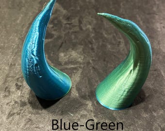 Multicolor Horns, Various Color Cosplay Horns, Bone Horns, Plastic Horns, Devil Horns, Animal Horns, Cosplay props, Small Prop Horns