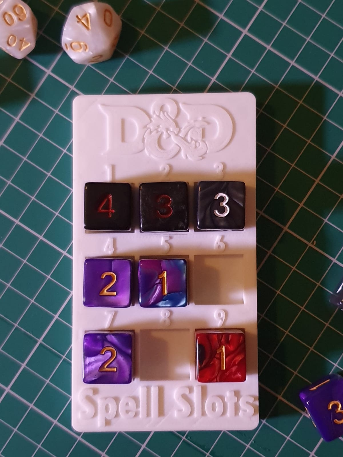 Spell Slot Tracking for D&amp;D 5e - Etsy