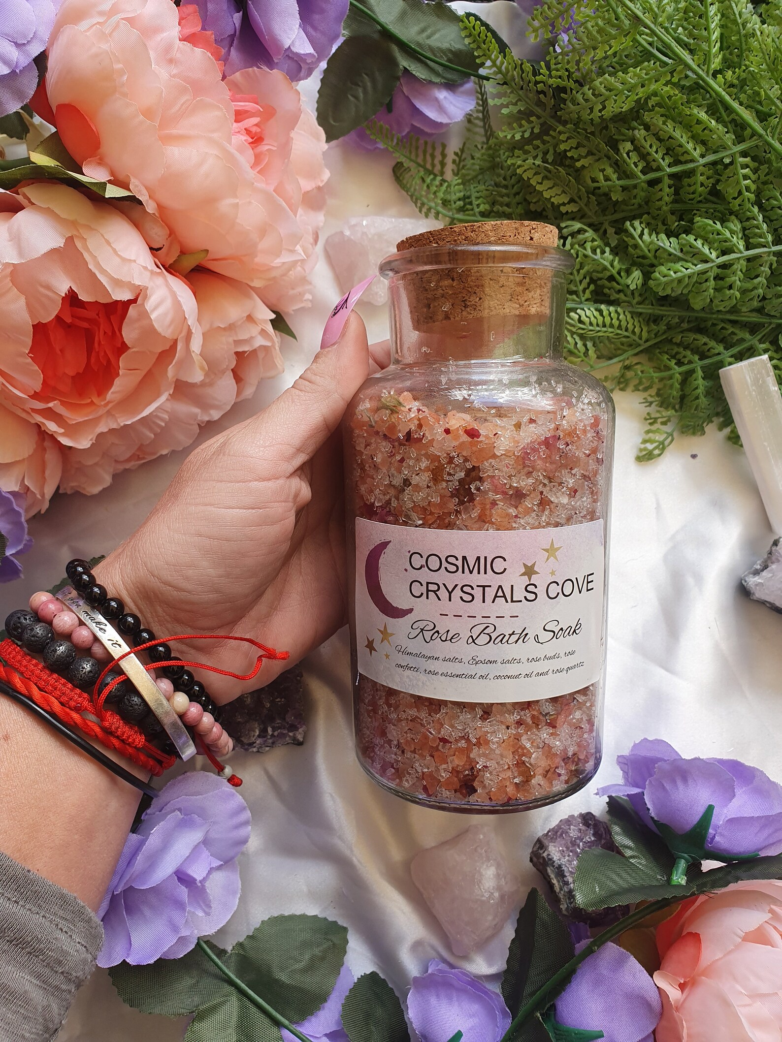 Large Rose Bath Soak Etsy