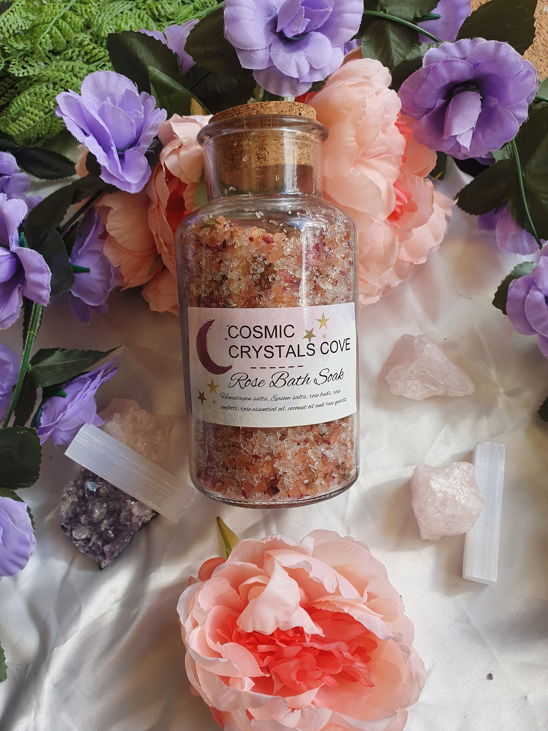 Large Rose Bath Soak Etsy