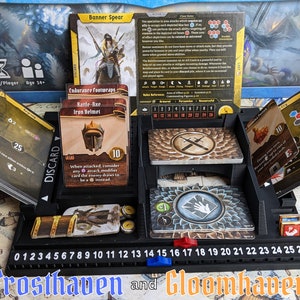 Gloomhaven Jaws of the Lion Organizer, Insert for Gloomhaven Jaws of the  Lion Base Game, Gloomhaven Jaws of the Lion Storage Solution 
