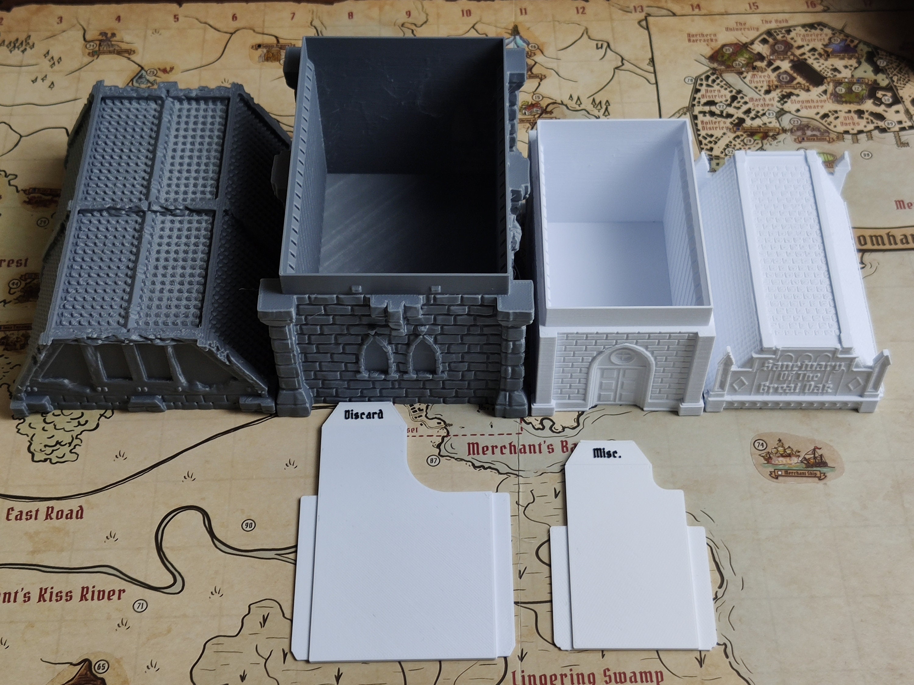 Card Boxes for Gloomhaven and JOTL Storage Organizer for Etsy