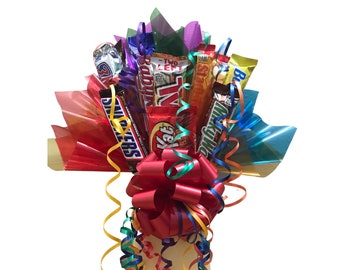 Valentine Candy Bouquet Etsy