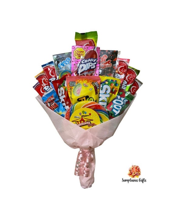 Grand bouquet de bonbons Anniversaire Graduation Quarantaine