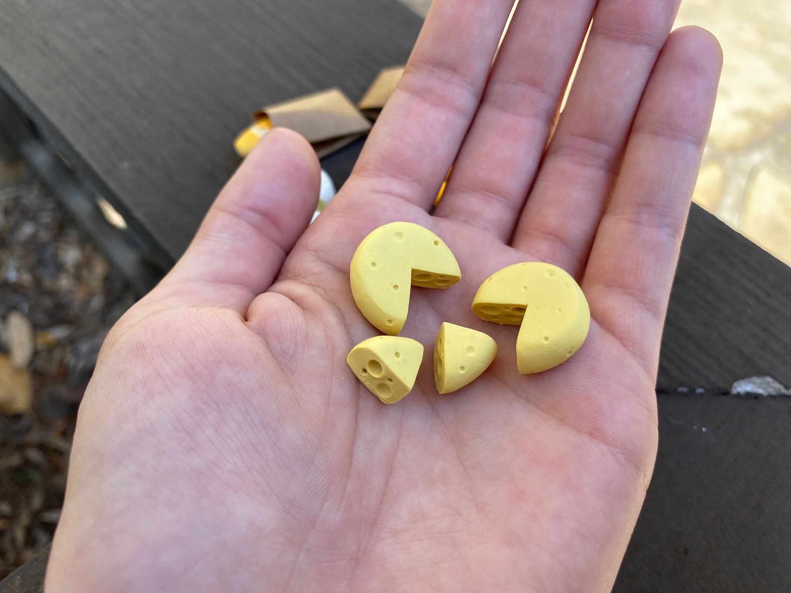 Miniature Cheese Wheels for 1126 Scale Dollhouse Etsy