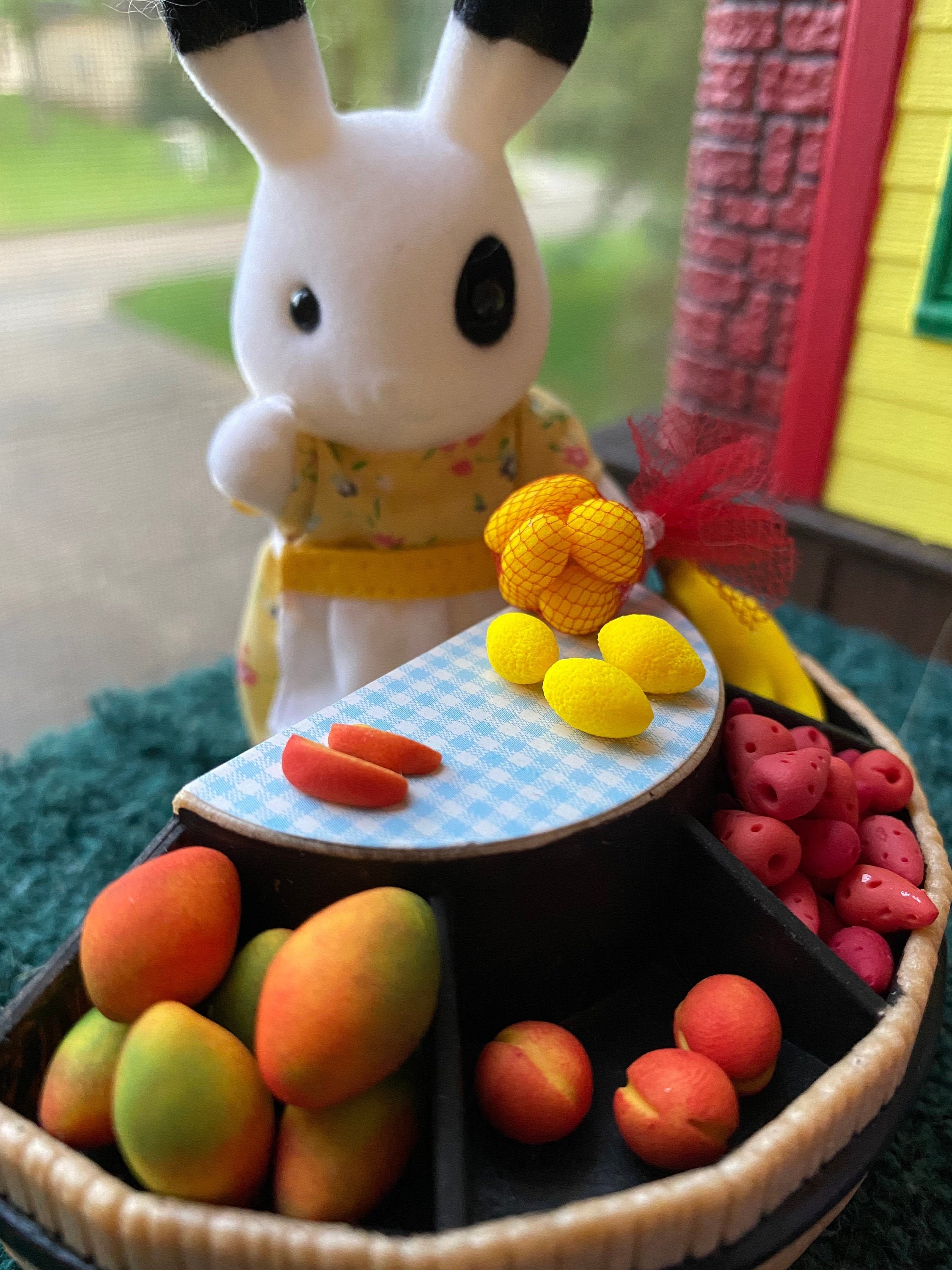 Obst Zitrone Kuchen Miniatur Lebensmittel Modelle Puppenhaus Zubehör WRDE 