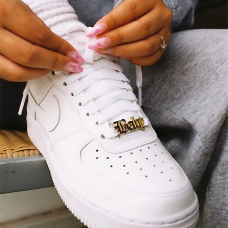 AF1 Lace Metal Replacement Charms Custom Tags For Air