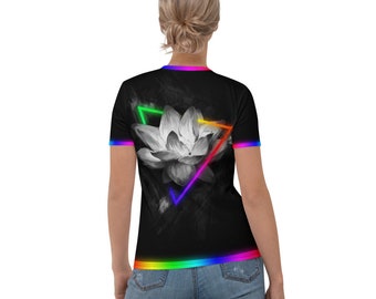 Rainbow-Lotus Women's T-Shirt