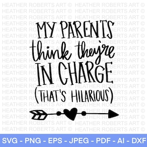 Meine Eltern glauben, dass sie die Verantwortung tragen SVG, lustiges Baby svg, kleiner Boss SVG, Baby svg, Mini Boss svg, Neugeborenen svg, Schnittdatei für Cricut, Silhouette