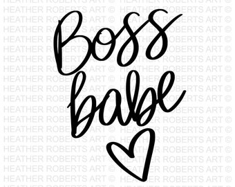 Download Boss Babe Svg Etsy