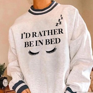 Ich bin lieber im Bett SVG, lustige Mama svg, Nickerchen svg, sarkastische Mama svg, Sassy, Schläfrige svg, Cut File for Cricut, Silhouette, Cameo, Png, Eps, Dxf