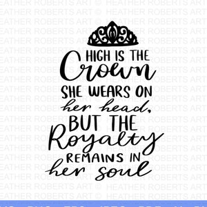 Queen SVG, Prinzessin SVG, Zitat, Frauen Empowerment SVG, Mom svg, Boss Lady svg, Girl Power, motivierend, stark, Cut File Cricut, Silhouette