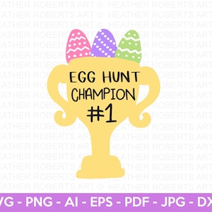 Egg Hunt Champion SVG, Páscoa Egg Hunt SVG, Feliz Páscoa SVG, Coelhinho da Páscoa svg, Desenhos de Páscoa svg, Páscoa para crianças, Arquivo de corte Cricut