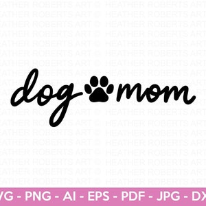 Hund Mama SVG, Hundeliebhaber SVG, Hund Mama SVG, Mutter SVG, gesegnete Mama SVG, Mama Shirt svg, Mama Leben svg, Geschenk für Mama, Cut File Cricut