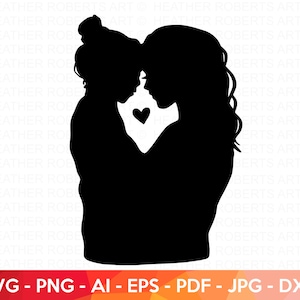 Mutter Tochter Silhouette SVG, Mama zwarte svg, Mutter Tochter Zitate, Mama Leben svg, Mama Shirt, Muttertag, Cut Files for Cricut, Silhouette