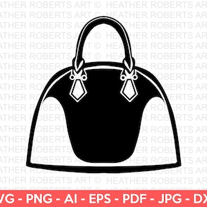 Tasche SVG, Tasche Silhouette, Handtasche svg, Mode svg, Bag Clip Art, Geldbörse SVG, Beutel SVG, Style svg, Cricut Cut File, Silhouette
