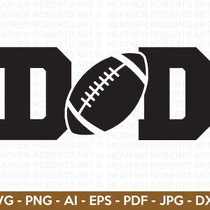Papá futbolista SVG, Fútbol SVG, Camiseta de fútbol SVG, Fútbol papá SVG, Papá solidario SVG, Archivo de corte Cricut
