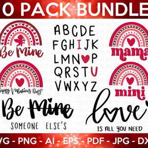 Paquete SVG de color del Día de San Valentín, Camisas de bebé de San Valentín svg, Camisas de San Valentín svg, Lindo San Valentín svg, Camisa de corazón svg, Cortar archivo Cricut
