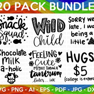 Cool Kid Toddler SVG Bundle, Funny Kids SVG, Cool Kids svg, Onesies svg, Toddler svg, Sassy svg, Funny Kids Designs svg,Cut Files for Cricut