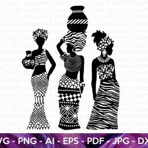 African Black Girl Magic SVG, zwarte vrouwen SVG, Black Girl Magic SVG, Black Lives Matter, Afro Lady vrouw, gesneden bestand Cricut, silhouet