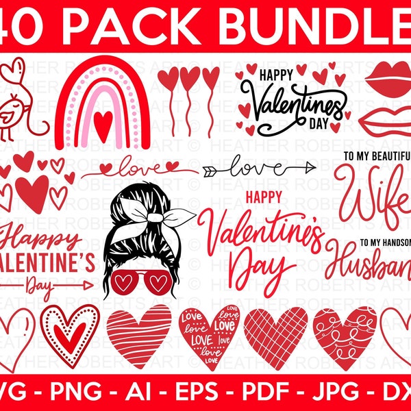 Valentine's Day SVG Bundle, Valentine's Baby Shirts svg, Valentine Shirts svg, Cute Valentine svg, Valentine's Day svg, Cut File for Cricut
