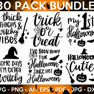 Halloween SVG Bundle, Halloween Vector, Witch Svg, Ghost Svg, Witch Shirt SVG, Sarcastic SVG, Funny Mom Svg, Cut Files for Cricut,Silhouette