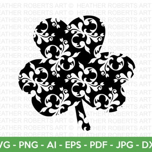 Shamrock SVG, St. Patrick's Day SVG, Irish SVG, St Patrick's Day Quotes, Clover svg, Saint Patrick's Day, Cut File Cricut, Silhouette