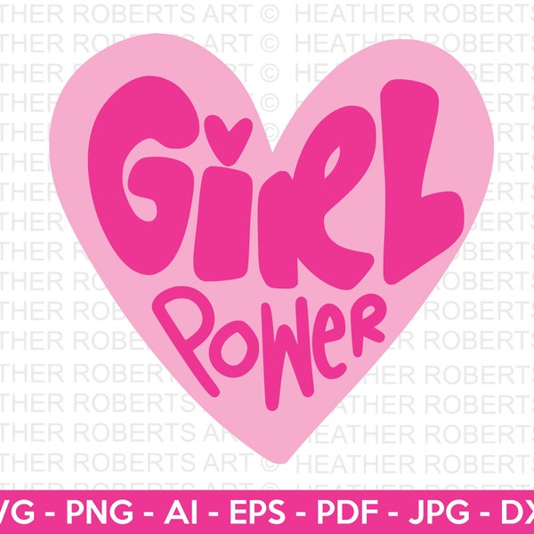 Girl Power SVG, Girl Leader SVG, Boss Babe svg, Girl Boss svg, Strong Woman, Women Empowerment SVG, Cut Files for Cricut, Silhouette