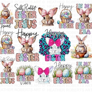Ostern Sublimations Bundle, Ostern PNG, Ostern christlichen PNG, Osterhase png, Ostern für Kinder png, Jesus Sublimation, Christian,Sublimation