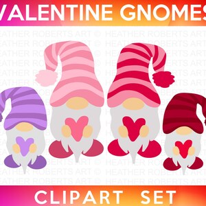 Valentine Gnomes Clipart , Gnomes PNG, Cute Gnomes png, Valentine png, Gnome Graphics, Valentine Gnome Designs, Sublimation Files, PNG Files