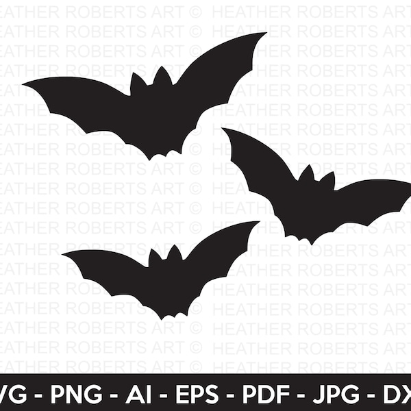 Bats SVG, Halloween SVG, Halloween Decors svg, Halloween Bat svg, Halloween Design svg, Party Decors svg, Halloween Vibes, Cut Files Cricut