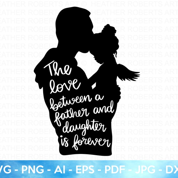 Vater Tochter Engelsflügel SVG: Säuglingsverlust Zitat (Digitale Dateien)