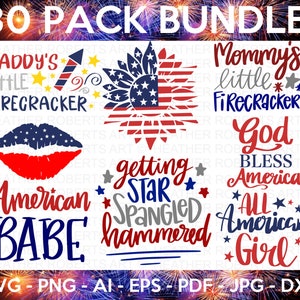 4 juillet SVG Bundle, 4 juillet SVG, svg du 4 juillet, Amérique svg, drapeau USA svg, chemise patriotique, fête de l'indépendance, fichier coupé Cricut