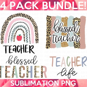 Teacher Sublimation Bundle, Teacher Sublimation PNG File, Teaching shirt PNG design, Teacher life PNG, Digital download, Sublimation Files