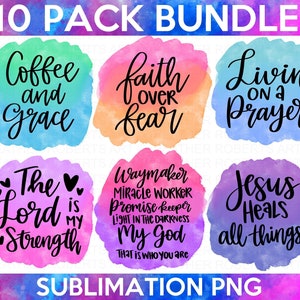 Christian Sublimation Bundle, Jesus PNG, Waymaker png, Blessed PNG, Lord PNG, Jesus, Faith png, Prayer, Jesus Shirt png, Sublimation Files