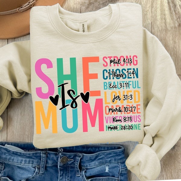 She is Mom SVG, Retro Mother SVG, Blessed Mom svg, Mom Shirt, Mom Life svg, Mother's Day svg, Mom svg, Gift for Mom, Retro Mama Quotes svg