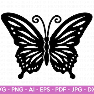 Mariposa SVG, Silueta de mariposa SVG, Insecto Svg, , Mariposa Monarca svg, Mariposa Clipart, Archivo de corte Cricut, Silueta