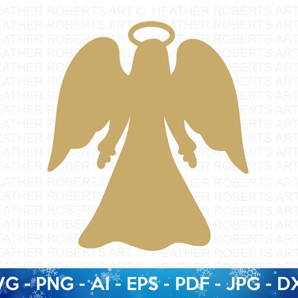 Christmas Angel SVG, Angel SVG, Christmas SVG, Christmas Family Shirts svg, Christmas Ornament svg, Christmas Design svg, Cricut Cut File