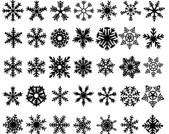Download Snow Flakes Etsy