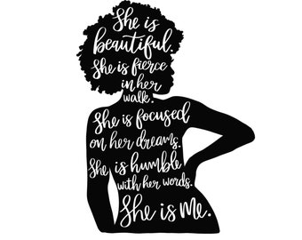 Black woman SVG, Black Girl Magic SVG, Boss Lady Svg, Black Lives Matter, Strong Woman, Diva, Fierce, Tshirt, Cut File Cricut, Silhouette