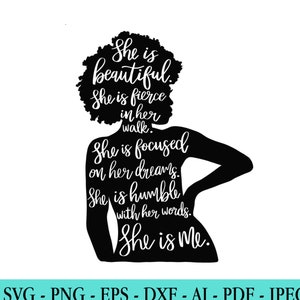 黒人女性 SVG、ブラック ガール マジック SVG、ボス レディ SVG、ブラック ライブズ マター、強い女性、ディーバ、激しい、T シャツ、カット ファイル Cricut、シルエット