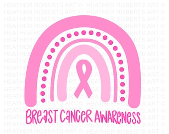 Breast Cancer Awareness SVG, Cancer Awareness SVG, Cancer SVG, Breast Cancer svg, Awareness Ribbon svg, Pink Ribbon svg, Cut File Cricut