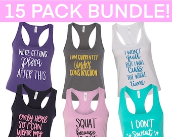 Workout tanks with quotes 2025