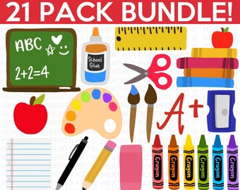 School Labels Svg - Etsy