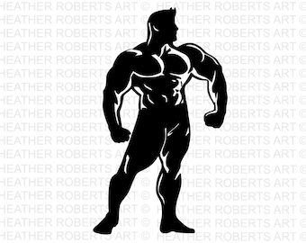 Muscle Man - Etsy