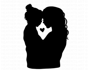 Download Mother Silhouette Etsy