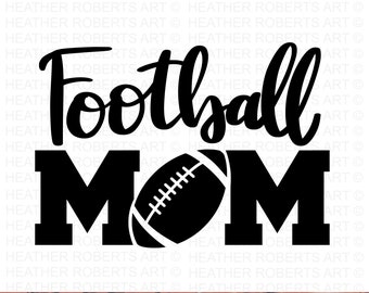 Football Mom SVG, Football SVG, Football Shirt SVG, Football Mom Life svg, Football svg Designs, Sports svg, Cricut Cut File, Silhouette