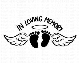 Download Baby Memorial Svg Etsy