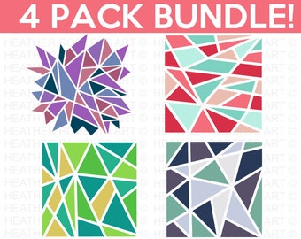 Geometric Pattern SVG Bundle, Geometric Background SVG, Pattern SVG, Abstract Pattern svg, Cricut Cut file, Silhouette